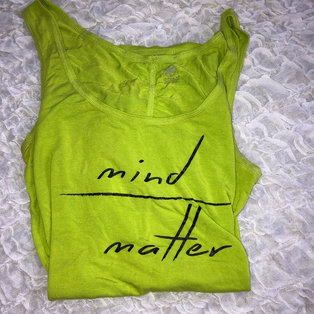 Green GAIAM Yoga Tank Top